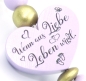 Preview: Schnullerkette mit Namen - Wenn aus Liebe, Leben wird... "Lisa"